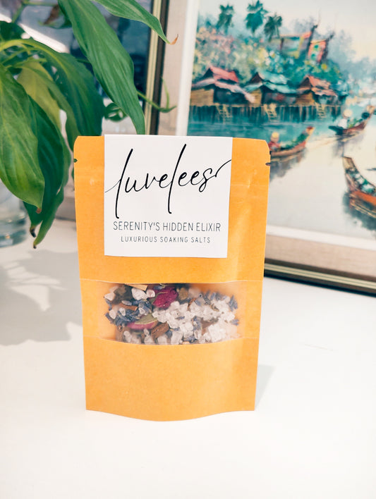 Luxurious Soaking Salts - Serenity's Hidden Elixir